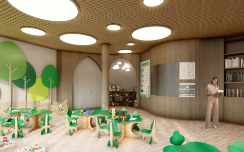 SK School - Nursery/Primary classroom